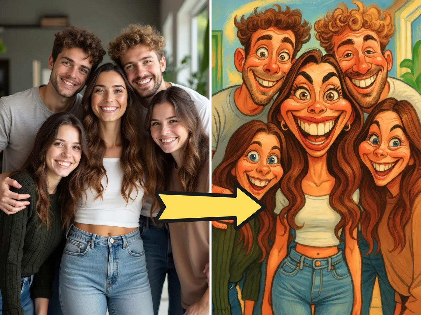 Create your Caricature Portrait